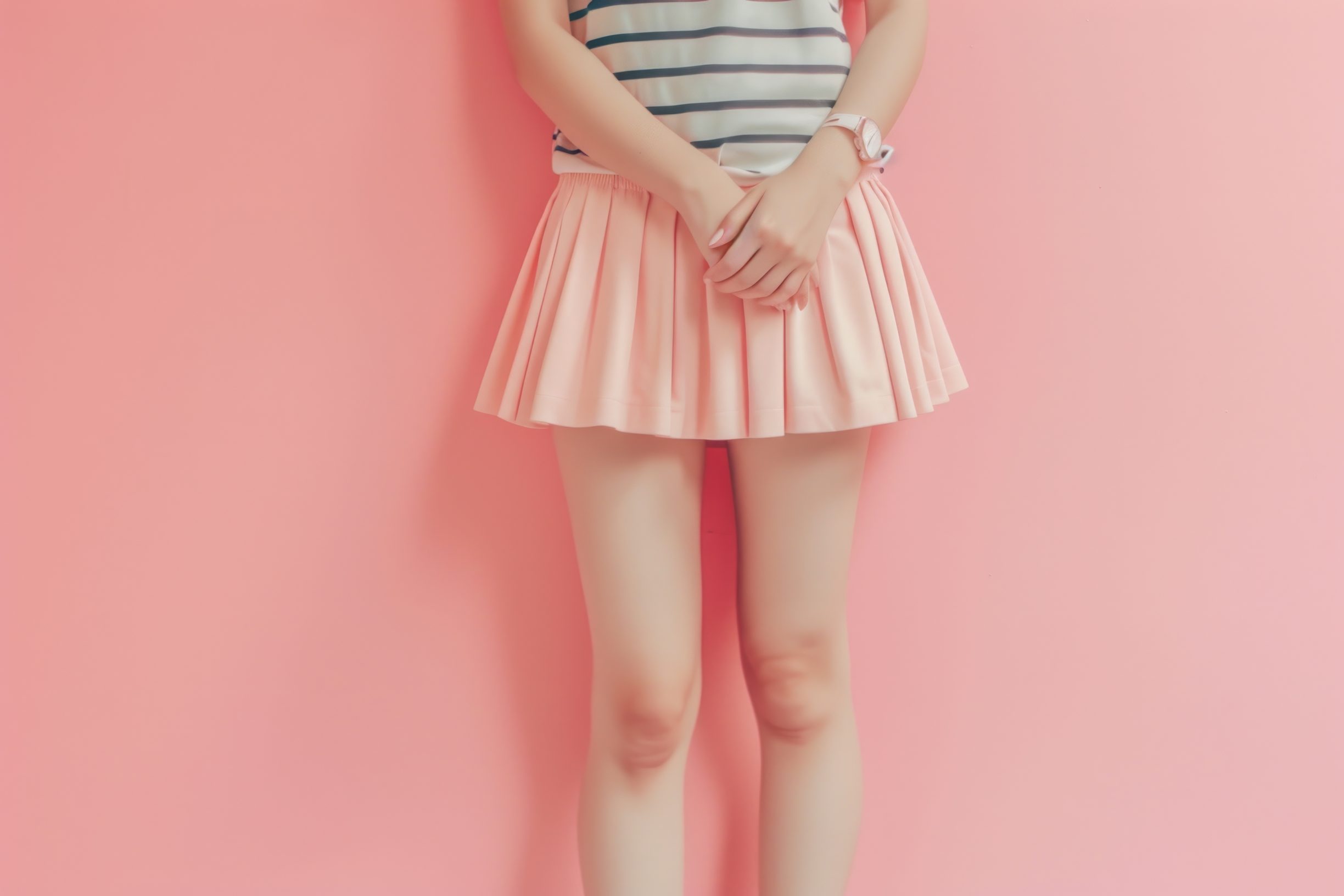 슬림한 하체 라인 이미지
