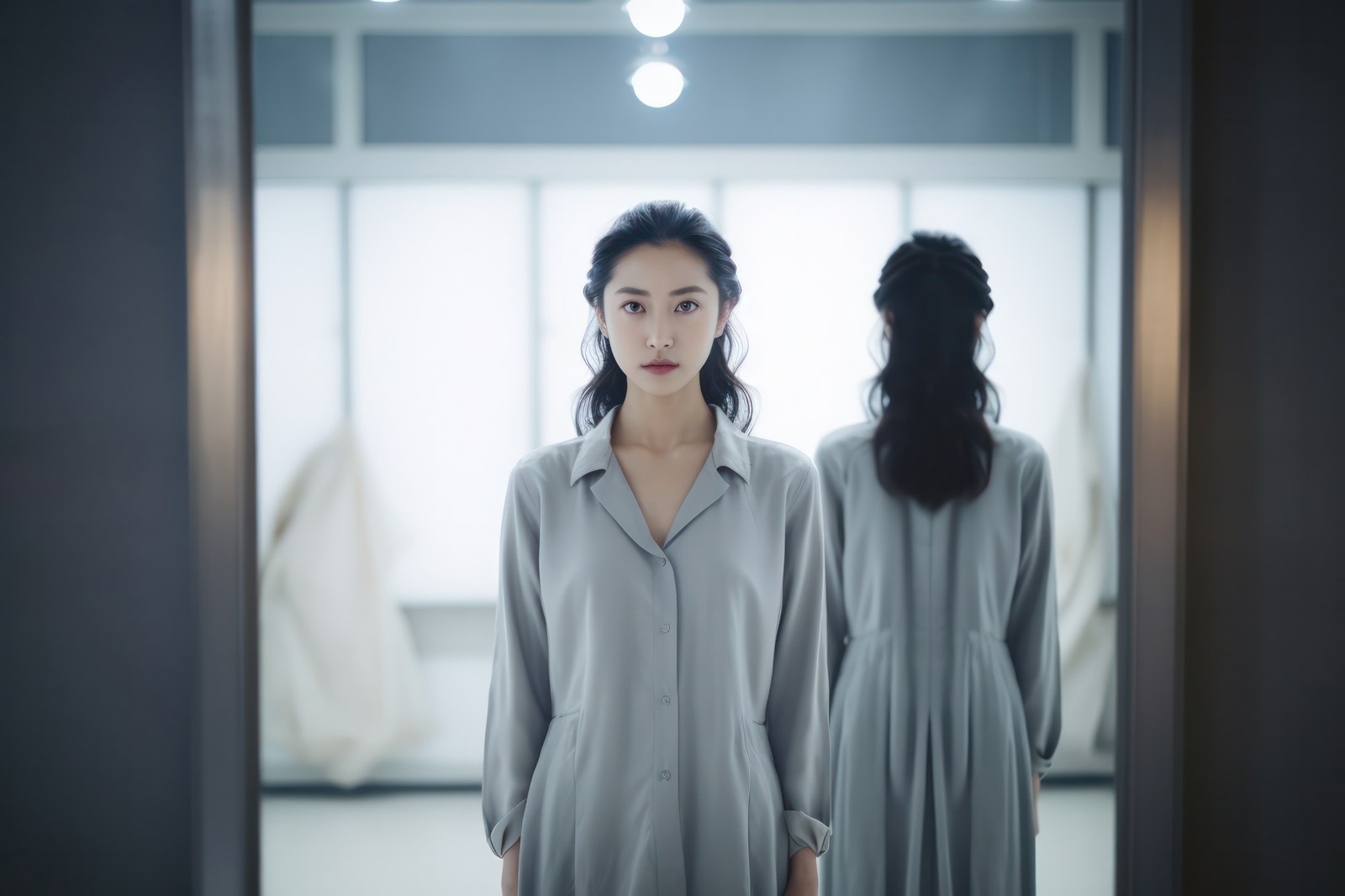 회복 후 일상으로 돌아가 자신감을 되찾은 여성 이미지