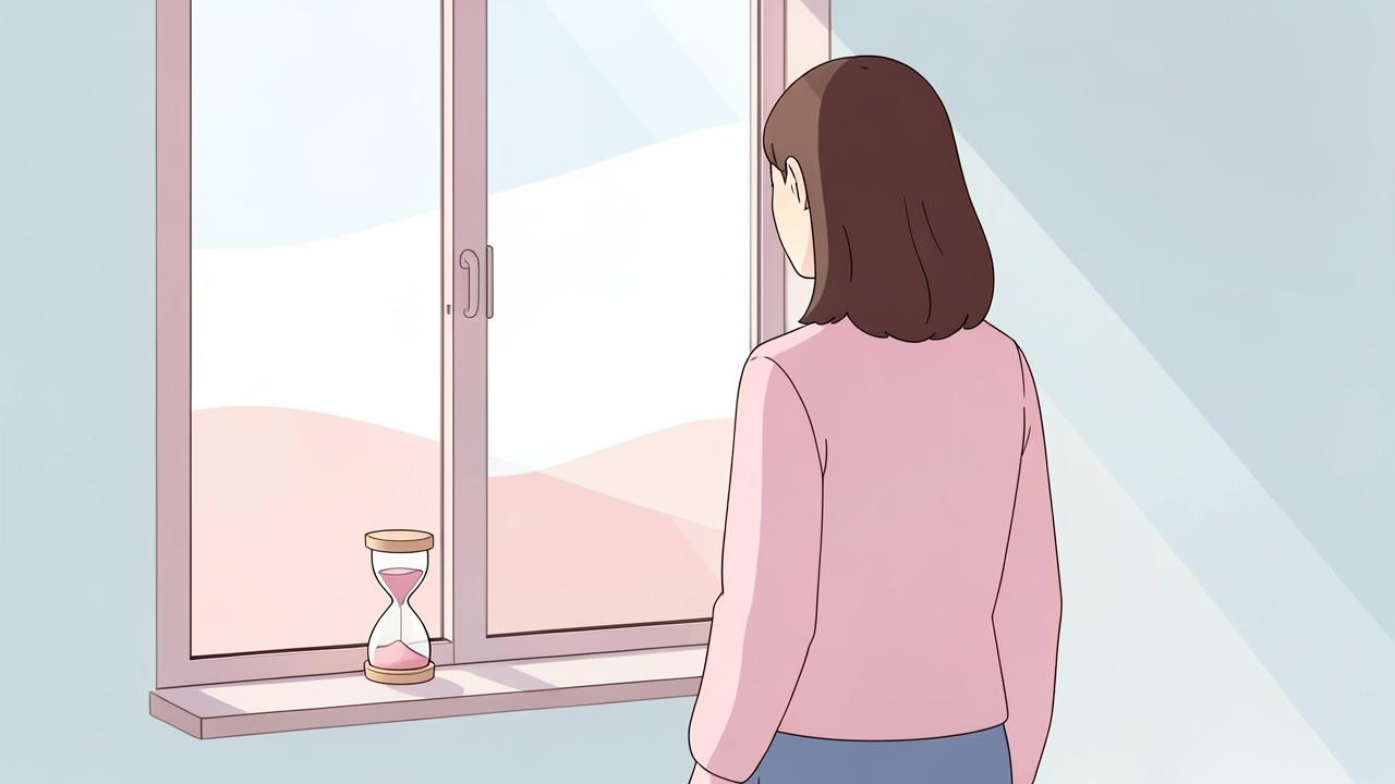 회복 과정을 지나 라인이 자리 잡는 모습 일러스트 비너스의원