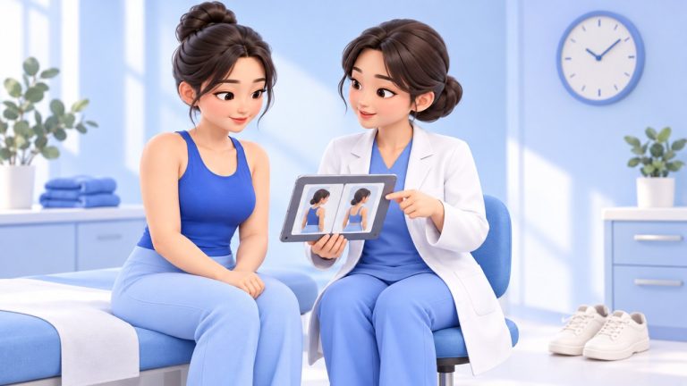 수술 후 1주일 사진 앞에서 마음이 무거워질 때 — 붓기와 멍이 남은 유방하수 표층 지방흡입 회복 초기를 읽는 법